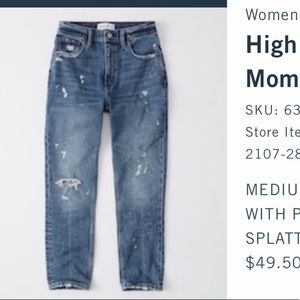 Abercrombie jeans